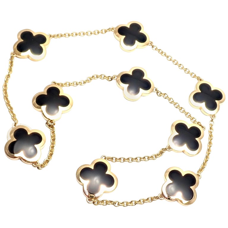 Collier Van Cleef Noir
