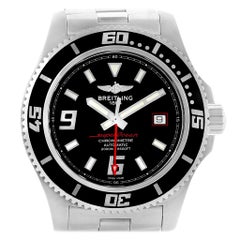 Breitling Aeromarine Superocean 44 Red Hand Men's Watch A17391 Box