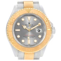 Rolex Yachtmaster 40 Steel Yellow Gold Steel Watch 16623 Box Papers