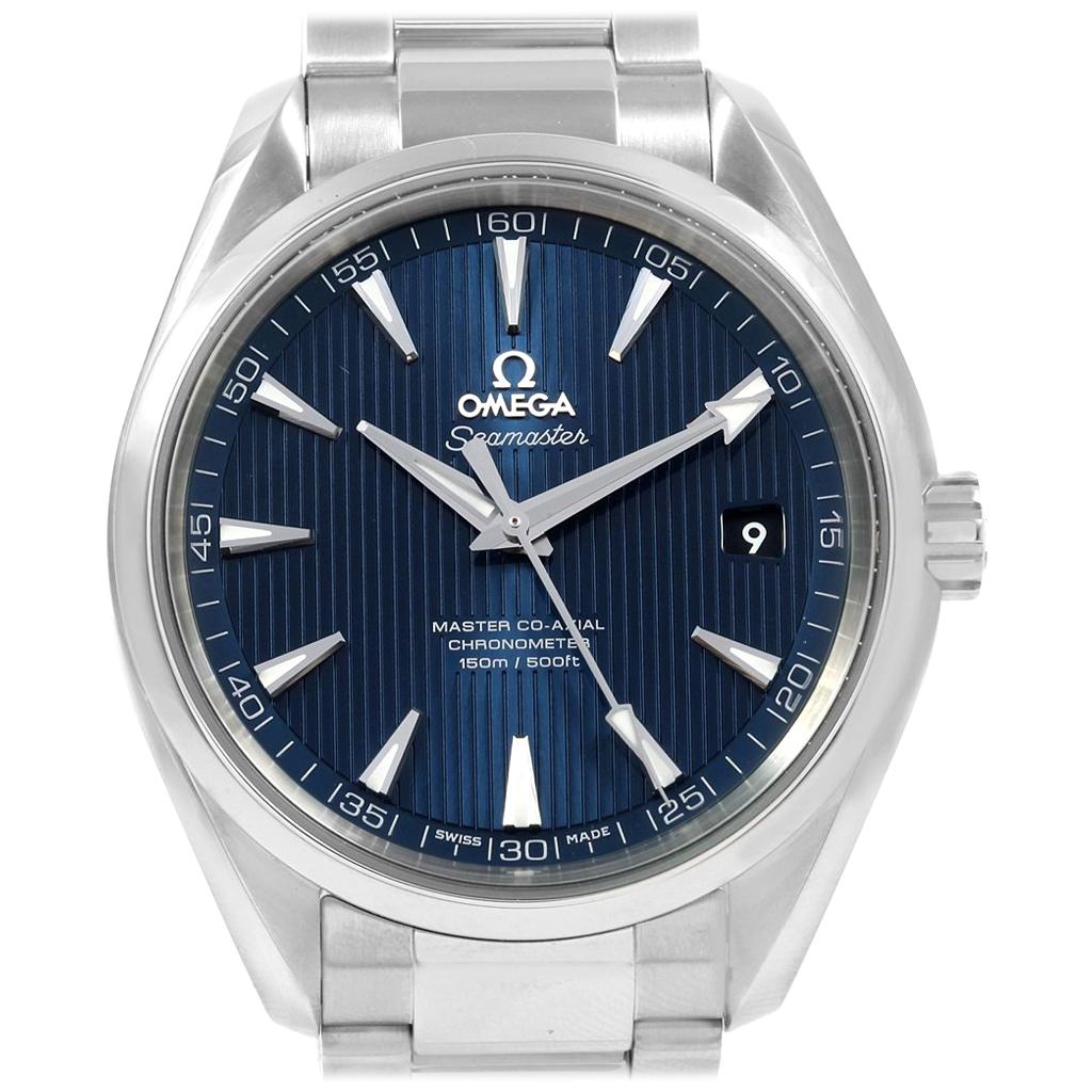 Omega Seamaster Aqua Terra Men's Watch 231.10.42.21.03.003 Box Card