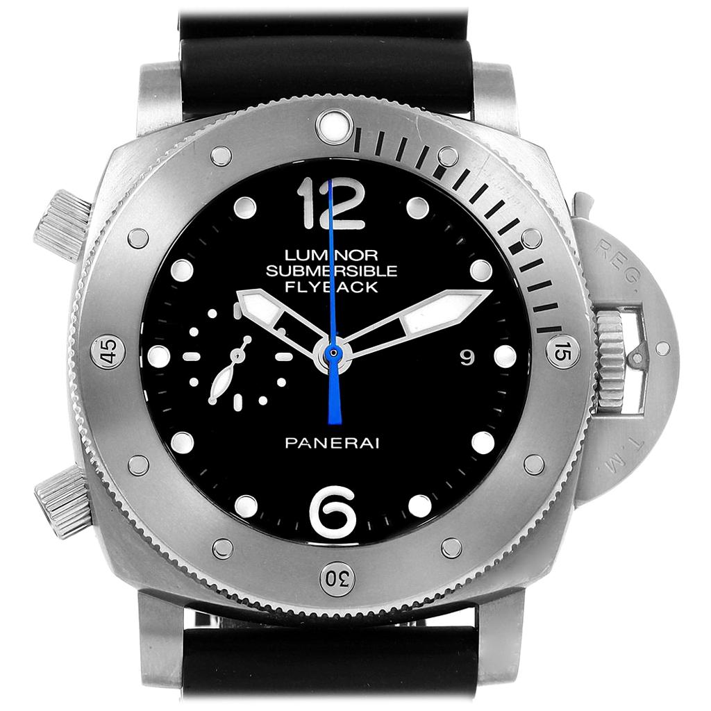 panerai submersible flyback