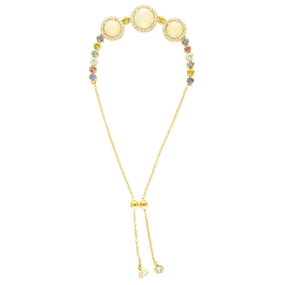Alessa Opal Sunrise Bracelet 18 Karat Rose Gold Essentials Collection For Sale