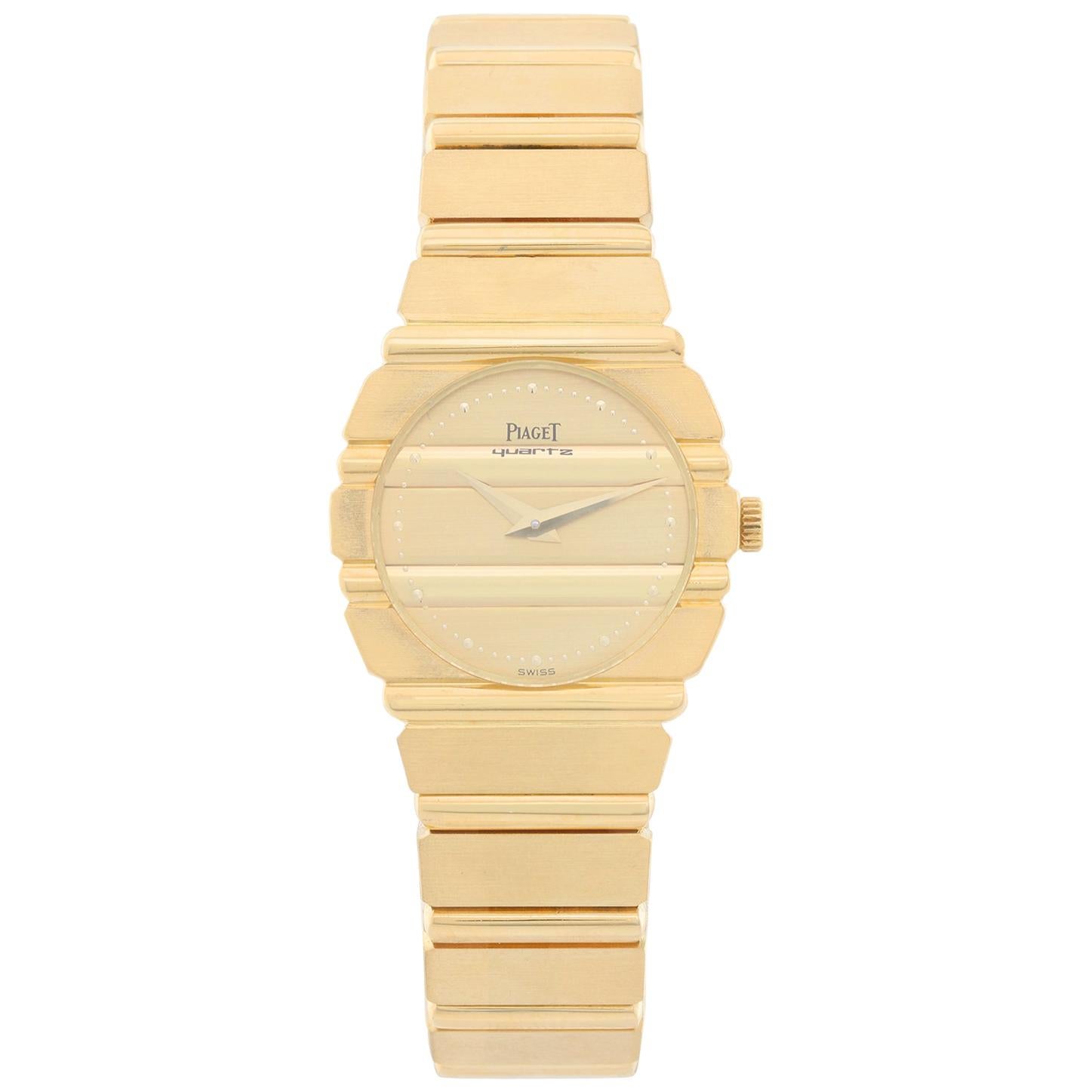 Piaget Ladies Yellow Gold Polo Quartz Wristwatch