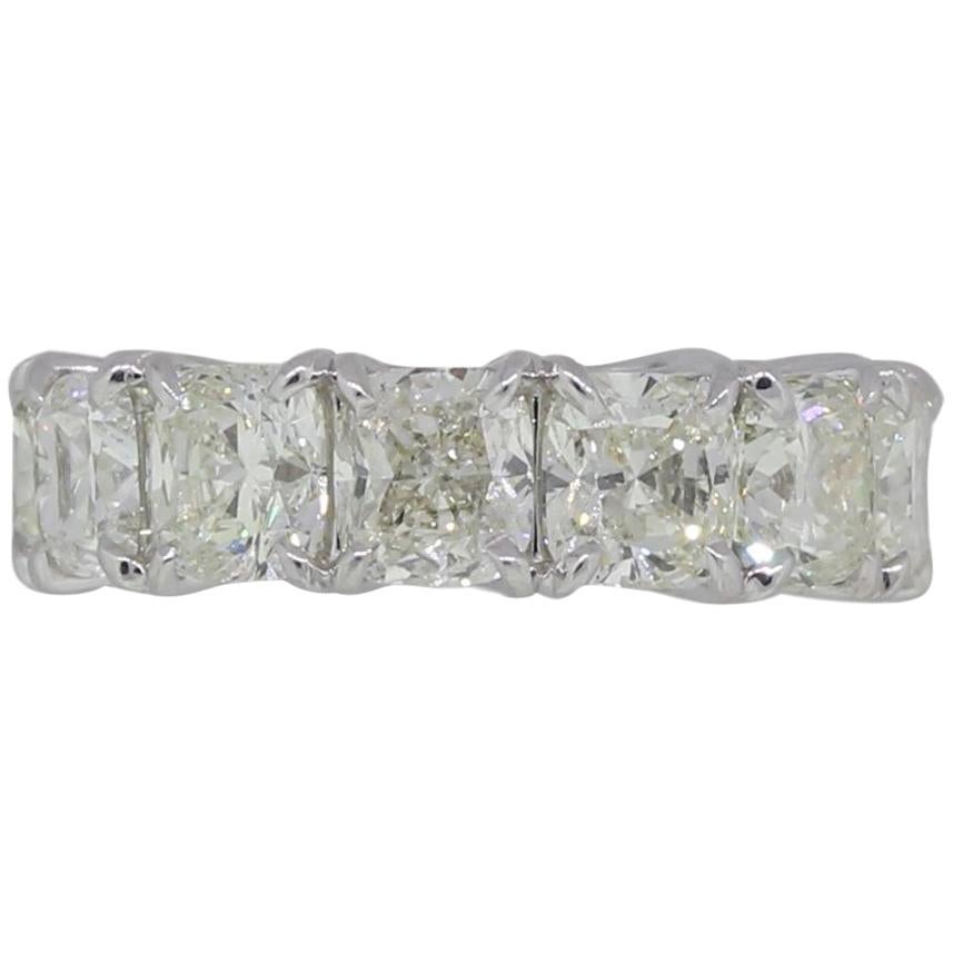 Cushion Cut Diamond Eternity Band