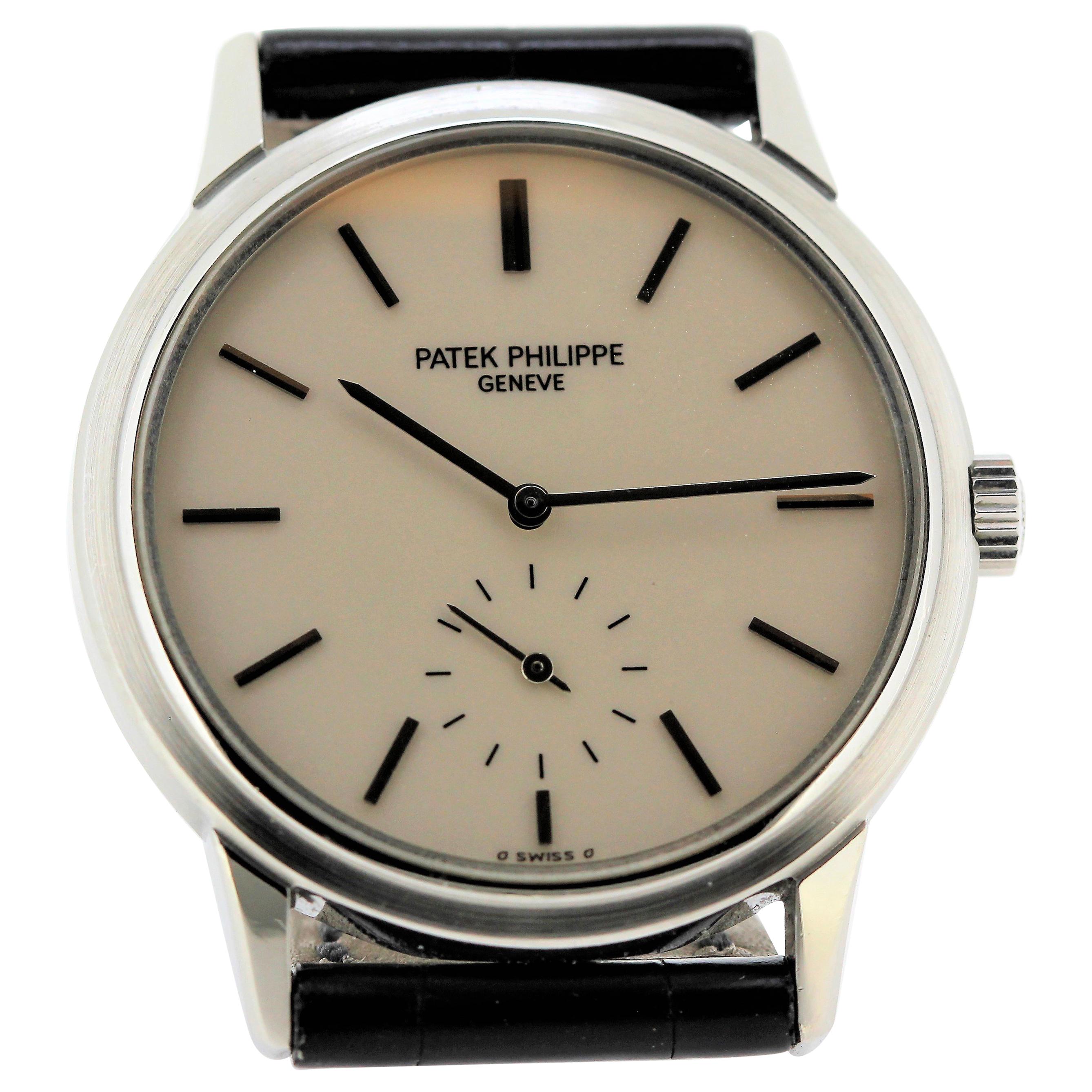 Patek Philippe 3718A Stainless Steel Watch, Made for the Japanese Market In Excellent Condition In Santa Monica, CA