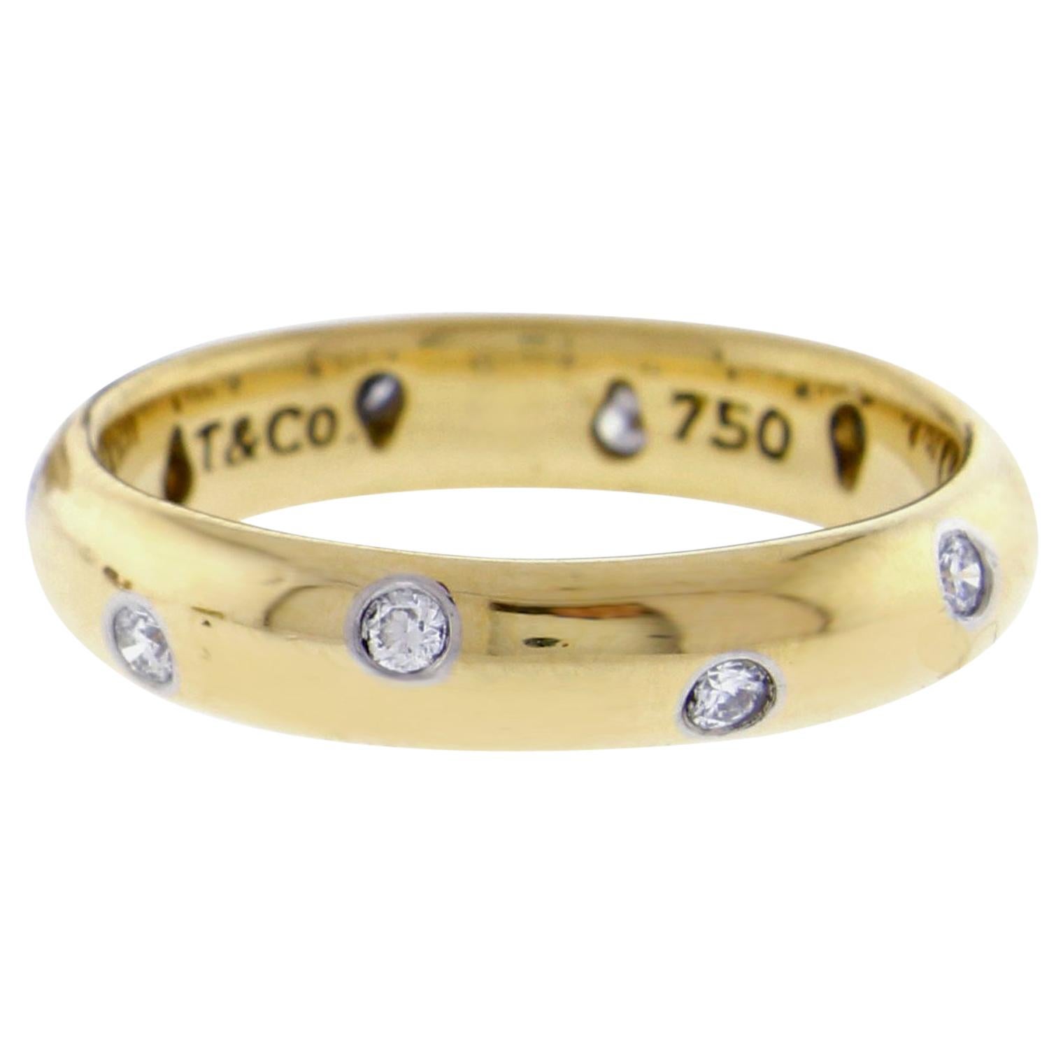 Tiffany & Co. Etoile Round Diamond Band Ring