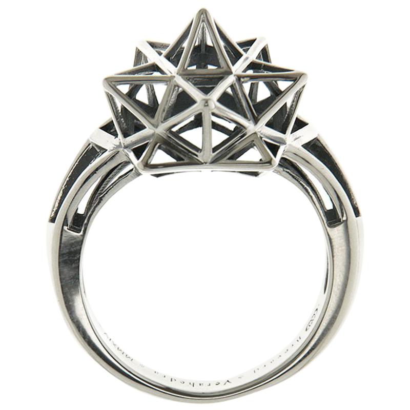 Framed Mini Silver Ring