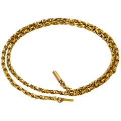 Victorian 9 Carat Gold Chain Necklace