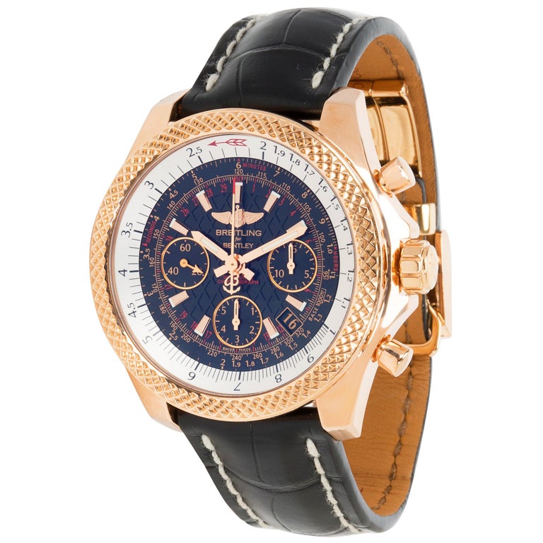 Breitling Bentley Rb061221 Be24 Men S Watch In 18 Karat