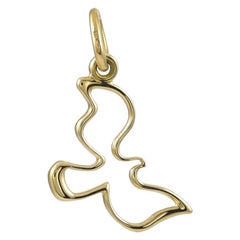 Gold Tiffany & Co. Picasso Dove Charm