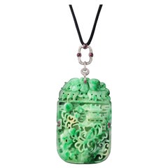 Jade Pendant Necklace