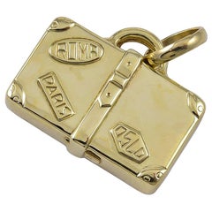 Gold Travel Charm