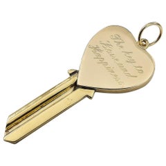 Gold VCA Key to Love and Happiness
