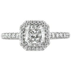 Mark Broumand 1.86 Carat Radiant Cut Diamond Engagement Ring