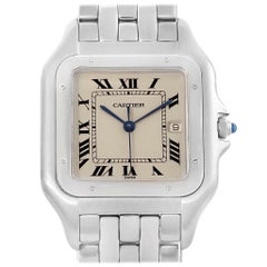 Cartier Panthere Jumbo Stainless Steel Men's Watch W25032P5