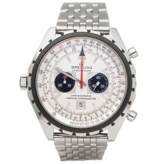 Breitling Navitimer 44 Chronomatic Stainless Steel A4136012 Wristwatch