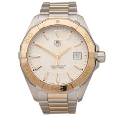 Tag Heuer Aquaracer Stainless Steel and 18K Yellow Gold WAY1151.BD0912 Watch