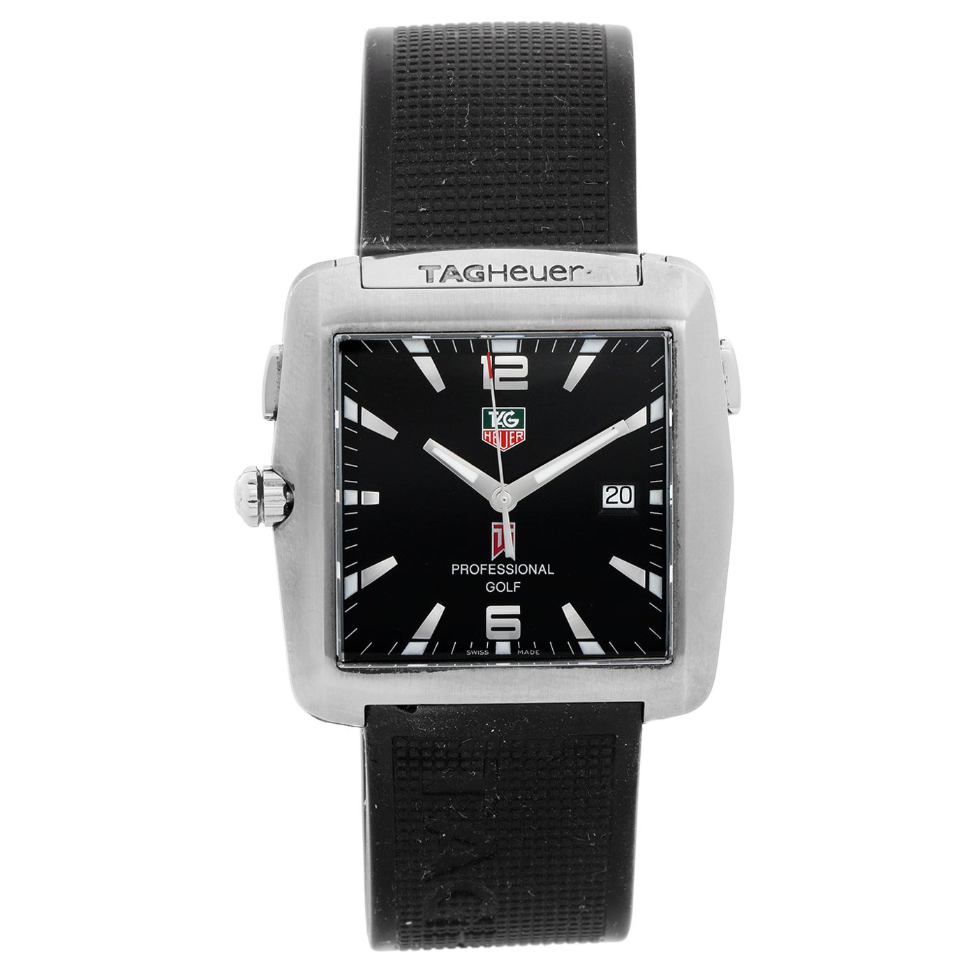 tag heuer tiger woods professional golf watch limited edition