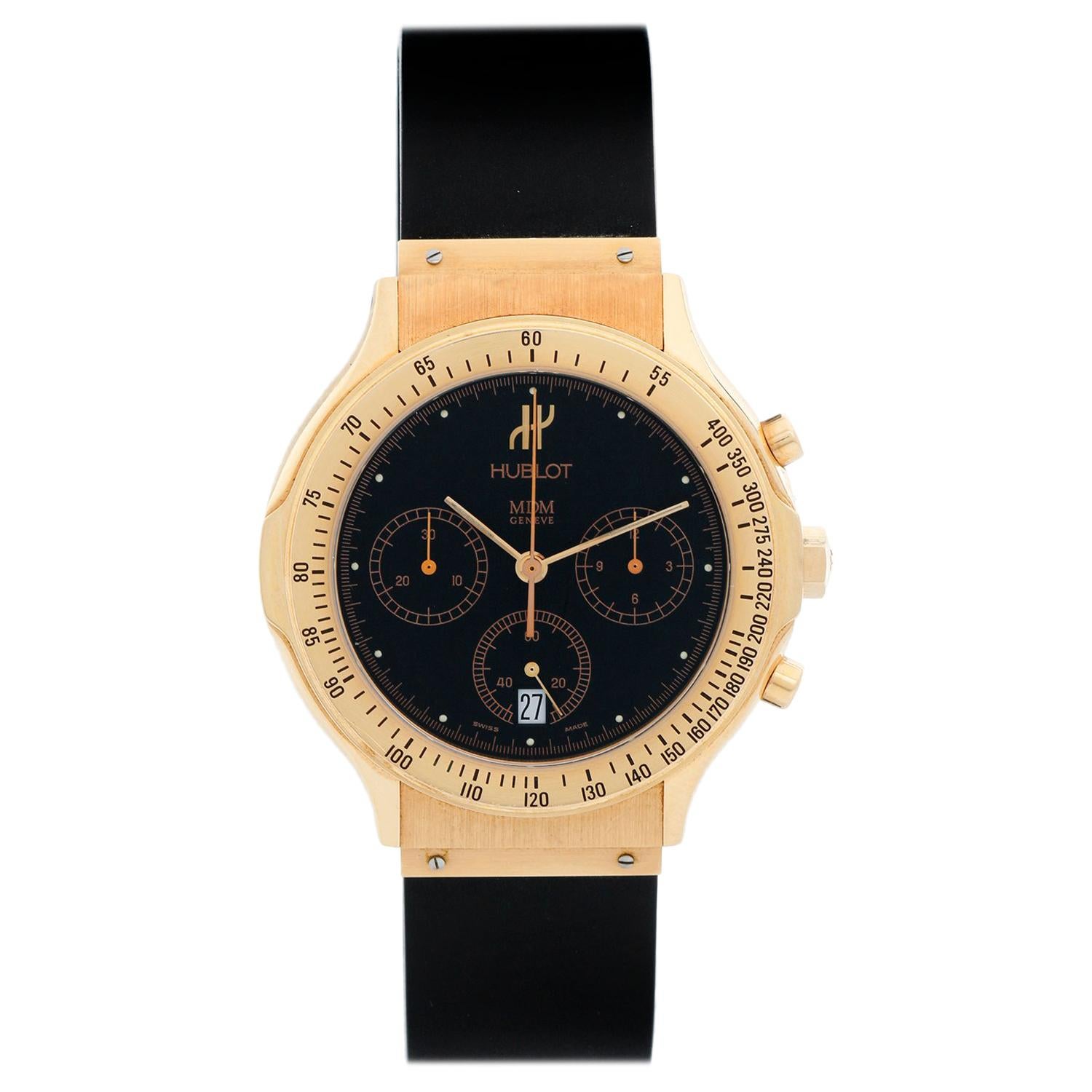 Hublot MDM Geneve Chronograph Men's Watch 1621.8 at 1stDibs | hublot ...