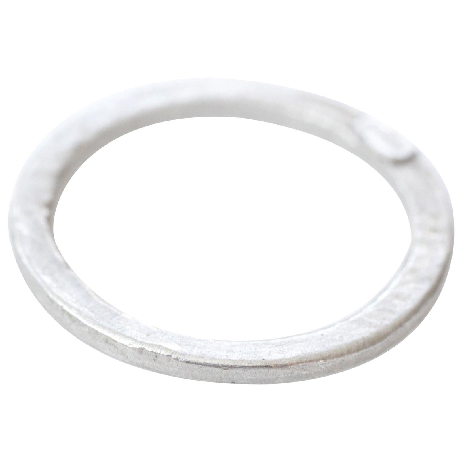 Sterling Silver Medium Band Ring Stacking Fashion Unisex Design for Men Women