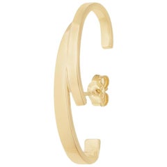 Sibylle von Munster Volute Single Earring in Yellow Gold 18 Karat