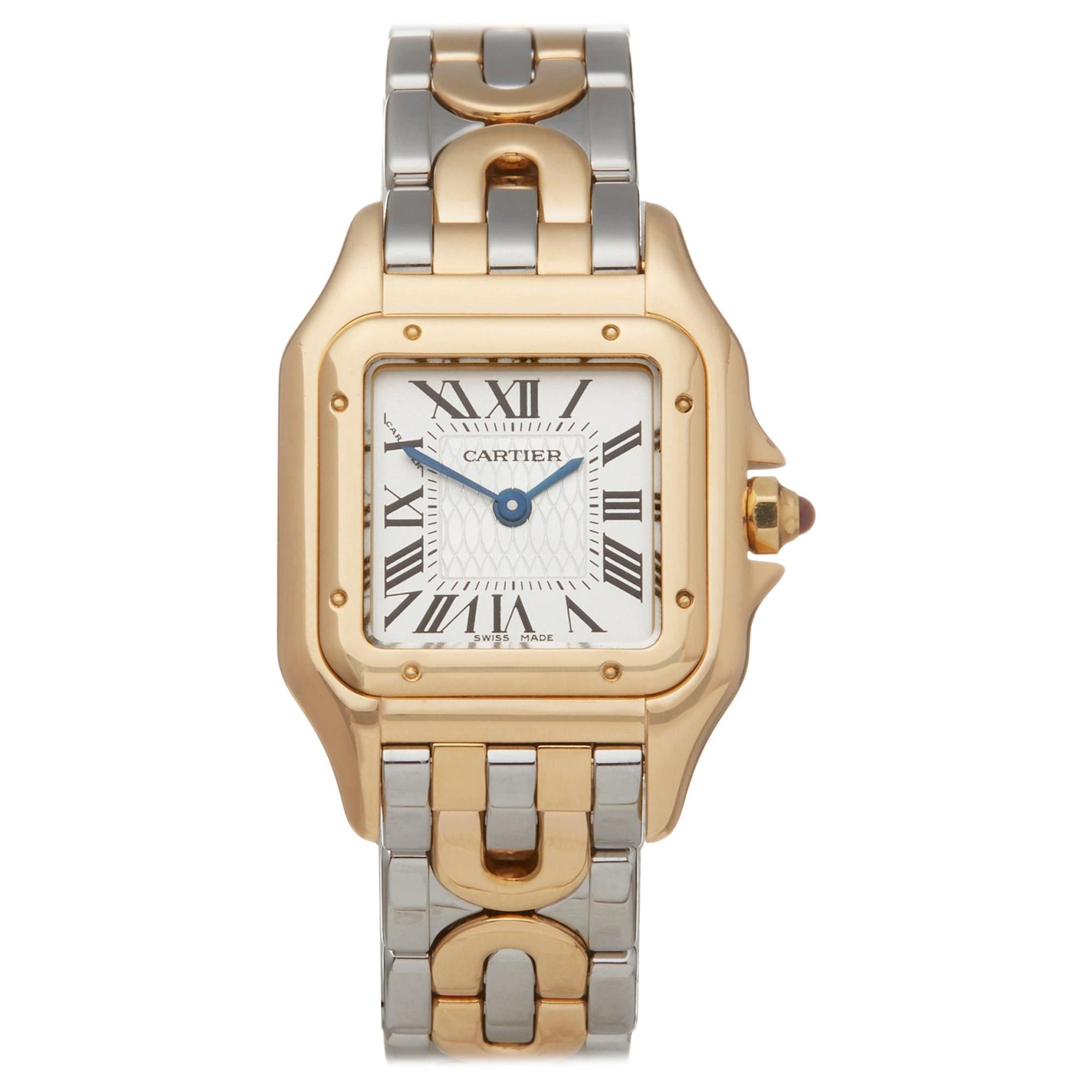 Cartier Panthere Anniversary 18K Yellow Gold Wristwatch at 1stDibs
