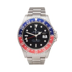 Montre-bracelet Rolex GMT-Master II Pepsi en acier inoxydable 16710