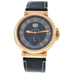 Milus Zetios Big Date ZET400 18 Karat Gold Automatic Watch