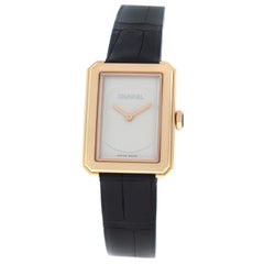 Chanel Boy Friend H4886 18 Karat Beige Gold Quartz Watch