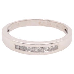 Diamond White Gold Band