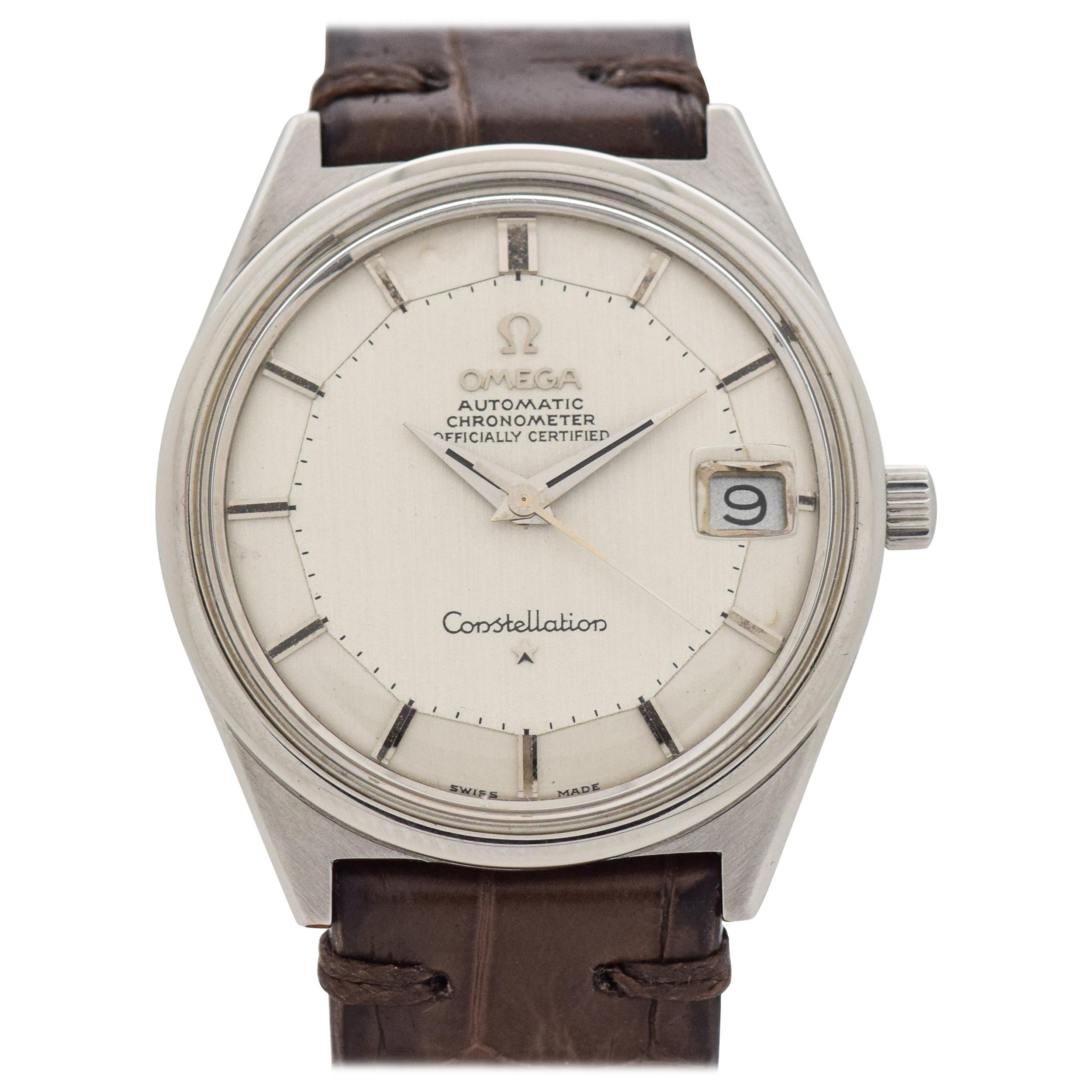 Vintage Omega Constellation Pie-Pan Reference 168.025 Watch, 1969 at ...