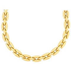 Cartier Gentiane-Halskette aus 18 Karat Gelbgold