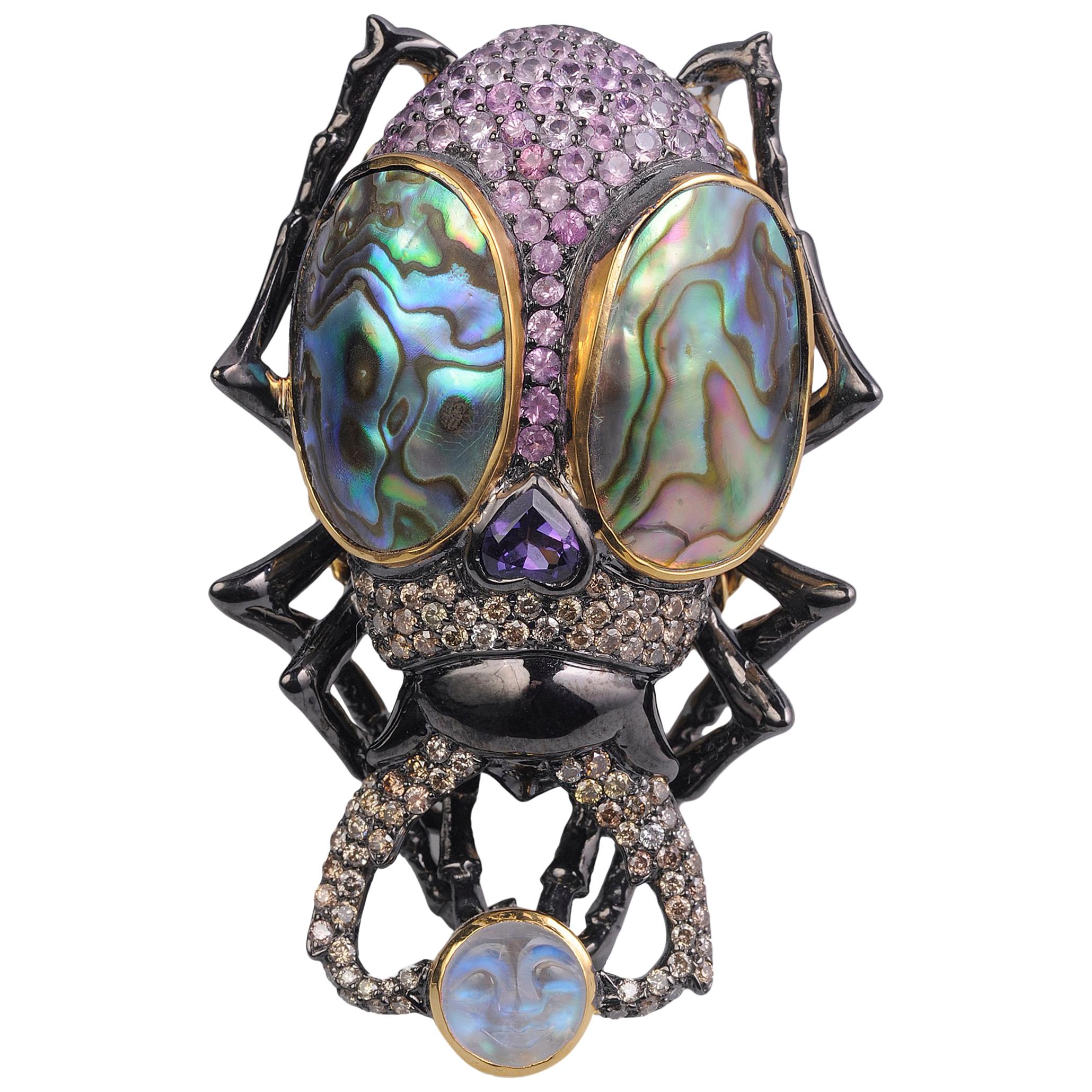 Sylvie Corbelin, One of a Kind Scarabeo Ring