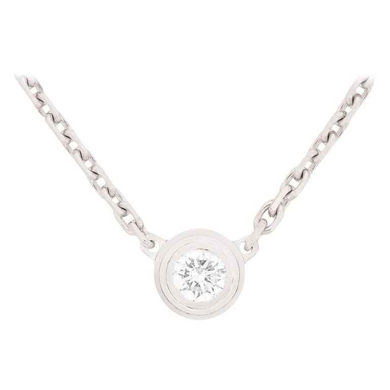 Cartier Diamants Legers Necklace - 2 For Sale on 1stDibs | cartier diamants  legers necklace xs, cartier diamond legers necklace, diamants legers  necklace lm