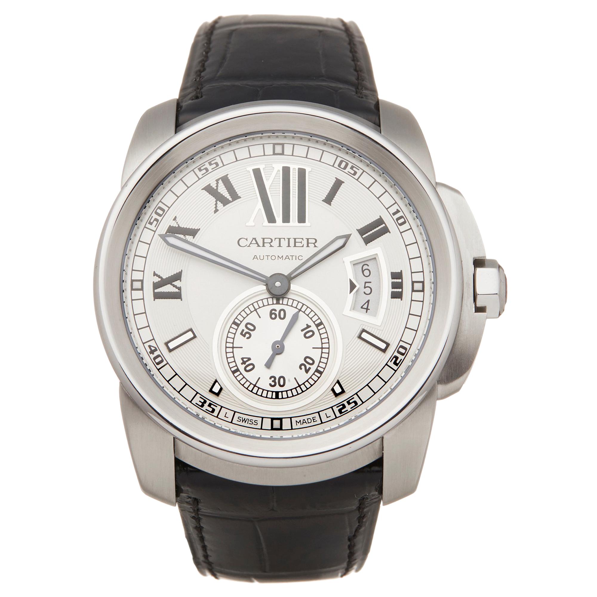Cartier Calibre Stainless Steel W7100013 or 3299
