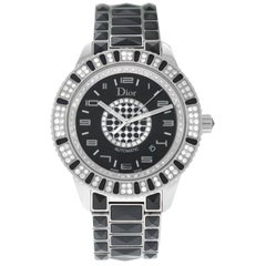 Unisex Christian Dior Christal CD115511M001 Diamond Automatic Watch