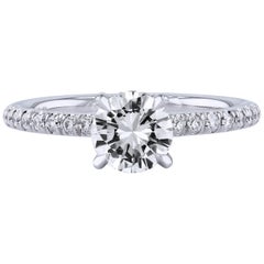 H&H 1.09 Carat Diamond Ring