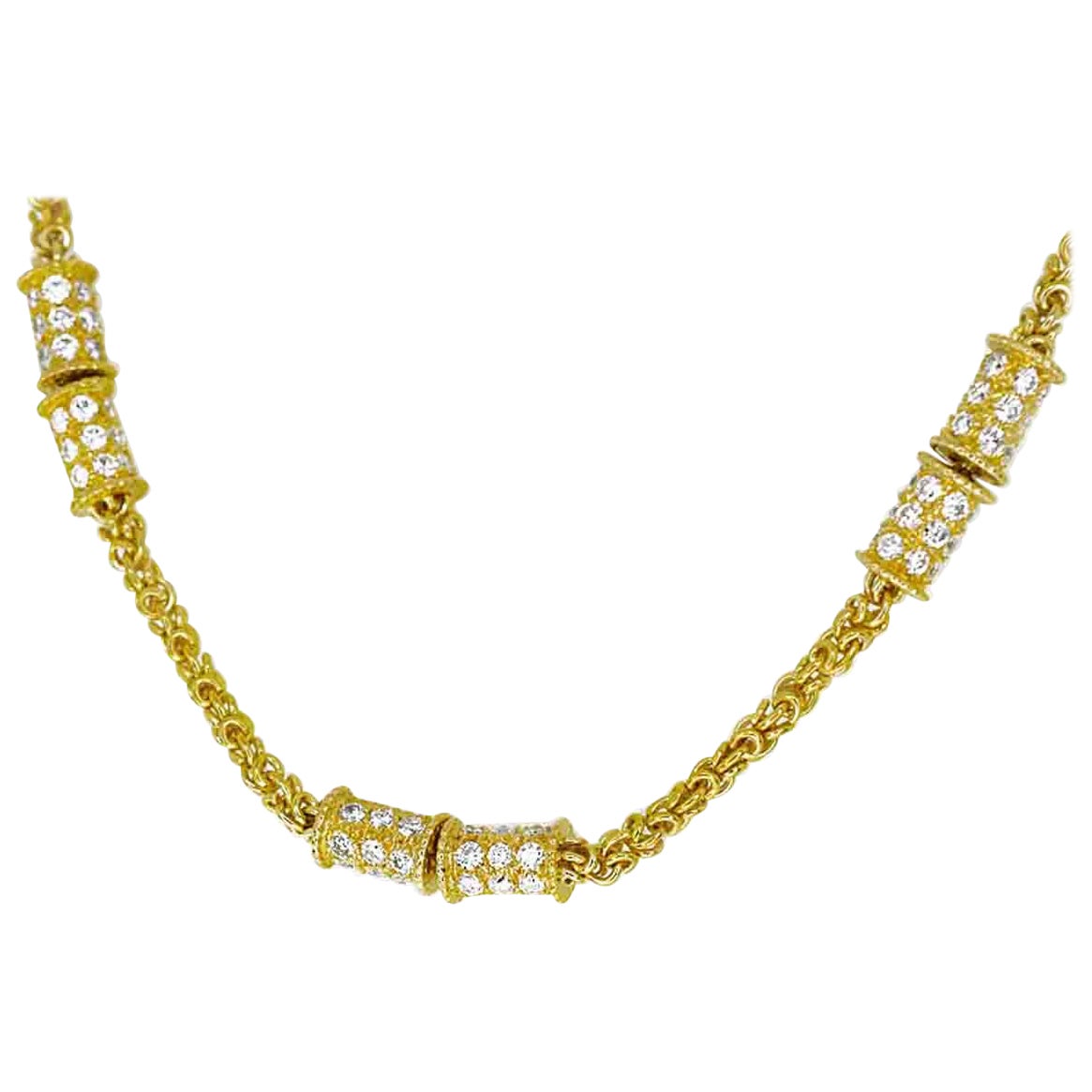 Elsa Peretti Tiffany and Co. 18 Karat Yellow Gold Iconic ...