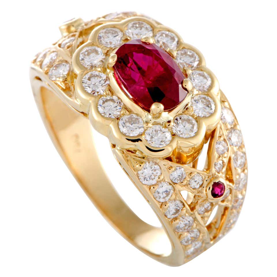 Antique Ruby Rings - 3,057 For Sale at 1stdibs - Page 8