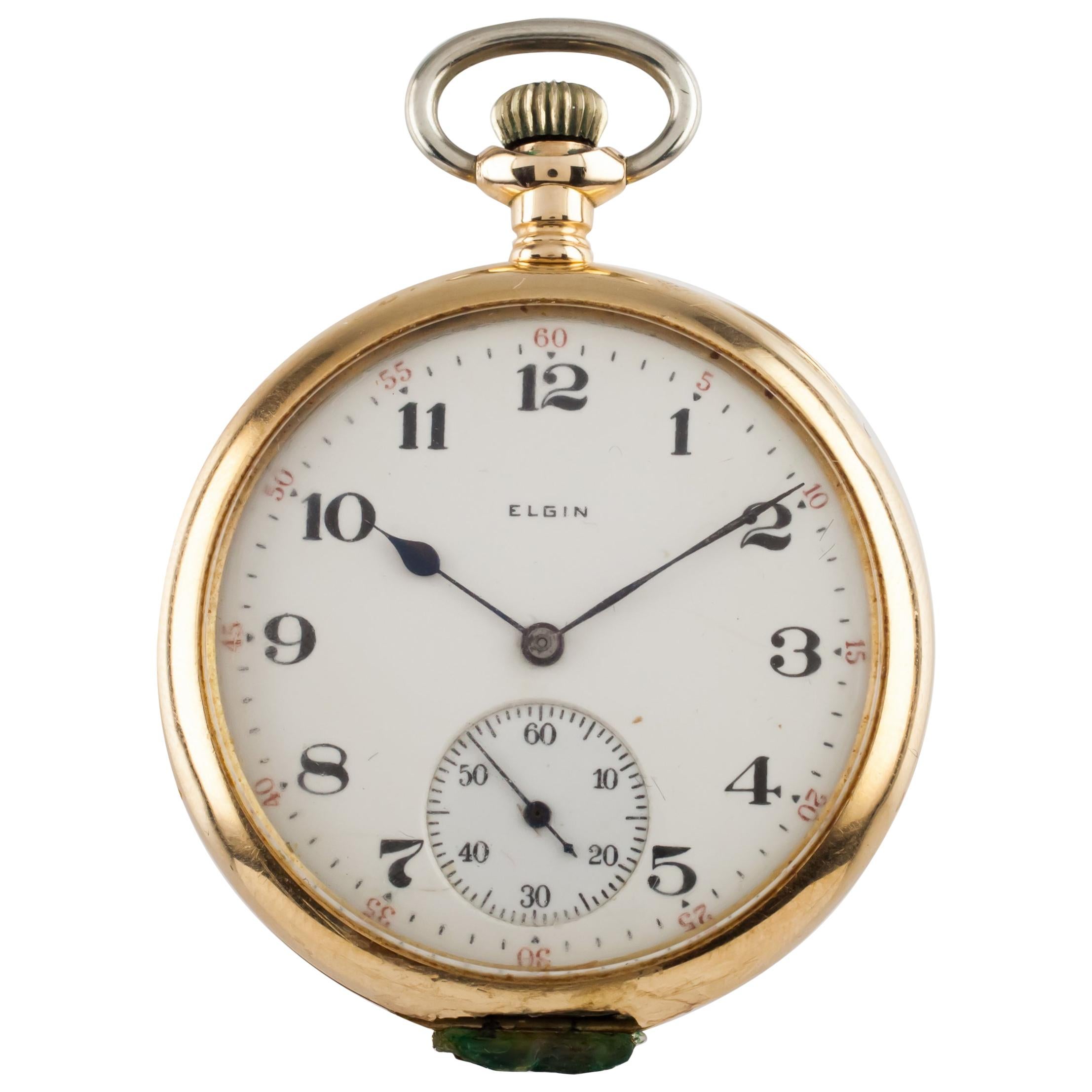 Vintage Elgin pocket watch blog.knak.jp