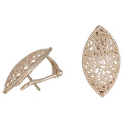 Buccellati Silver Filidoro Earrings