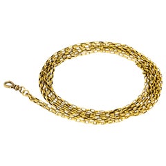 Vintage 15 Carat Gold Longuard Chain