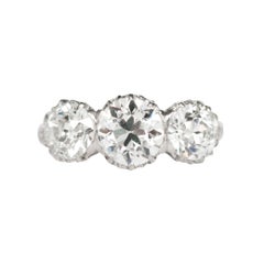 GIA Certified 1.25 Carat Diamond Platinum Engagement Ring