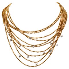 Cartier Drop Necklace with Diamonds