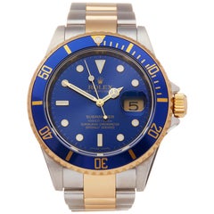 Rolex Submariner Stainless Steel and 18K Yellow Gold 16613LB