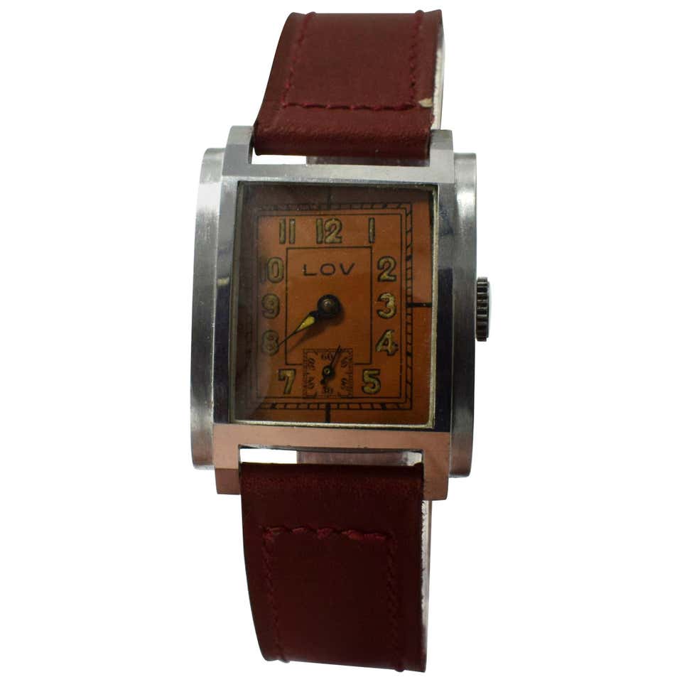 Art Deco Wrist Watches - 503 For Sale at 1stdibs