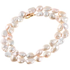 Strand of Baroque Fresh Water Pearls by Assael