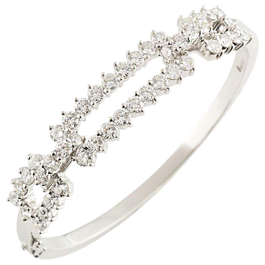 Kutchinsky Diamond Bangle 4.60 Carat