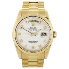 Rolex 118238 Day Date Presidential Wristwatch