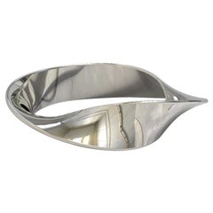 Kian Design Sterling Silver Twisted Bangle